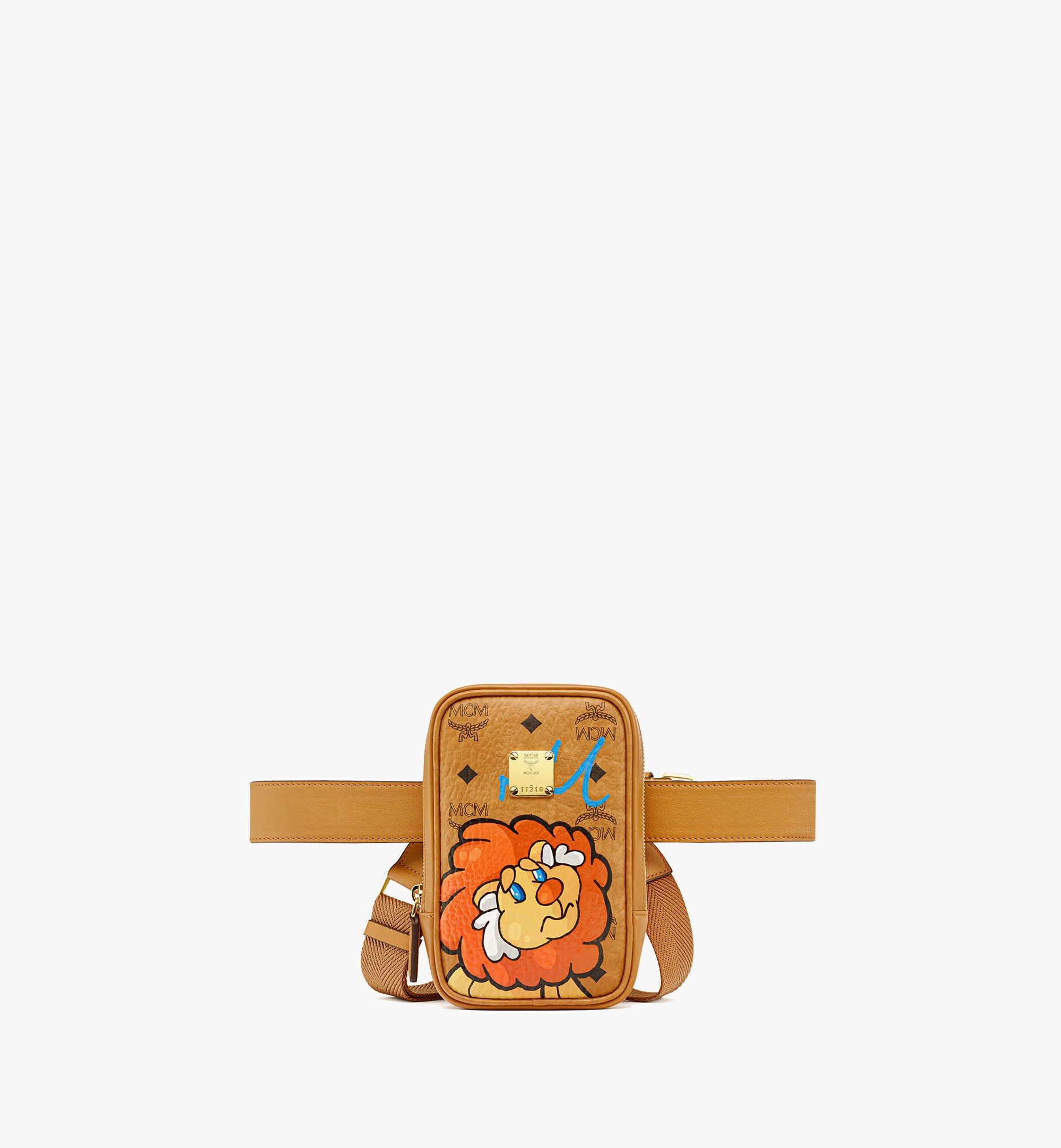 Haru, Henry, Kaiser Upcycling Project N/S Belt Bag in Visetos 1